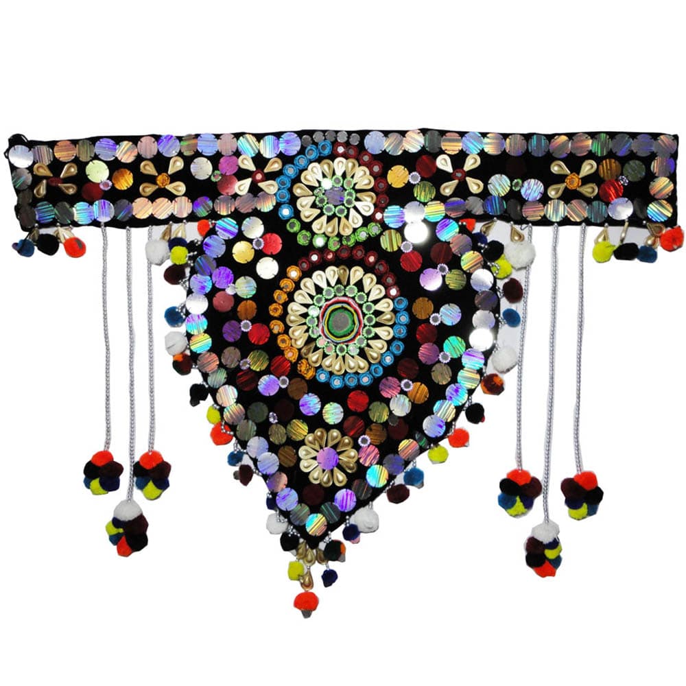 Navratri Special Black Waistband