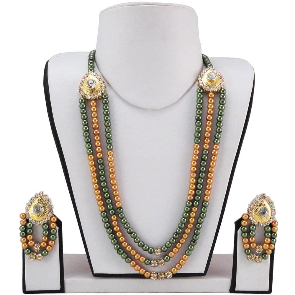 Traditional 3 Row Beads Set