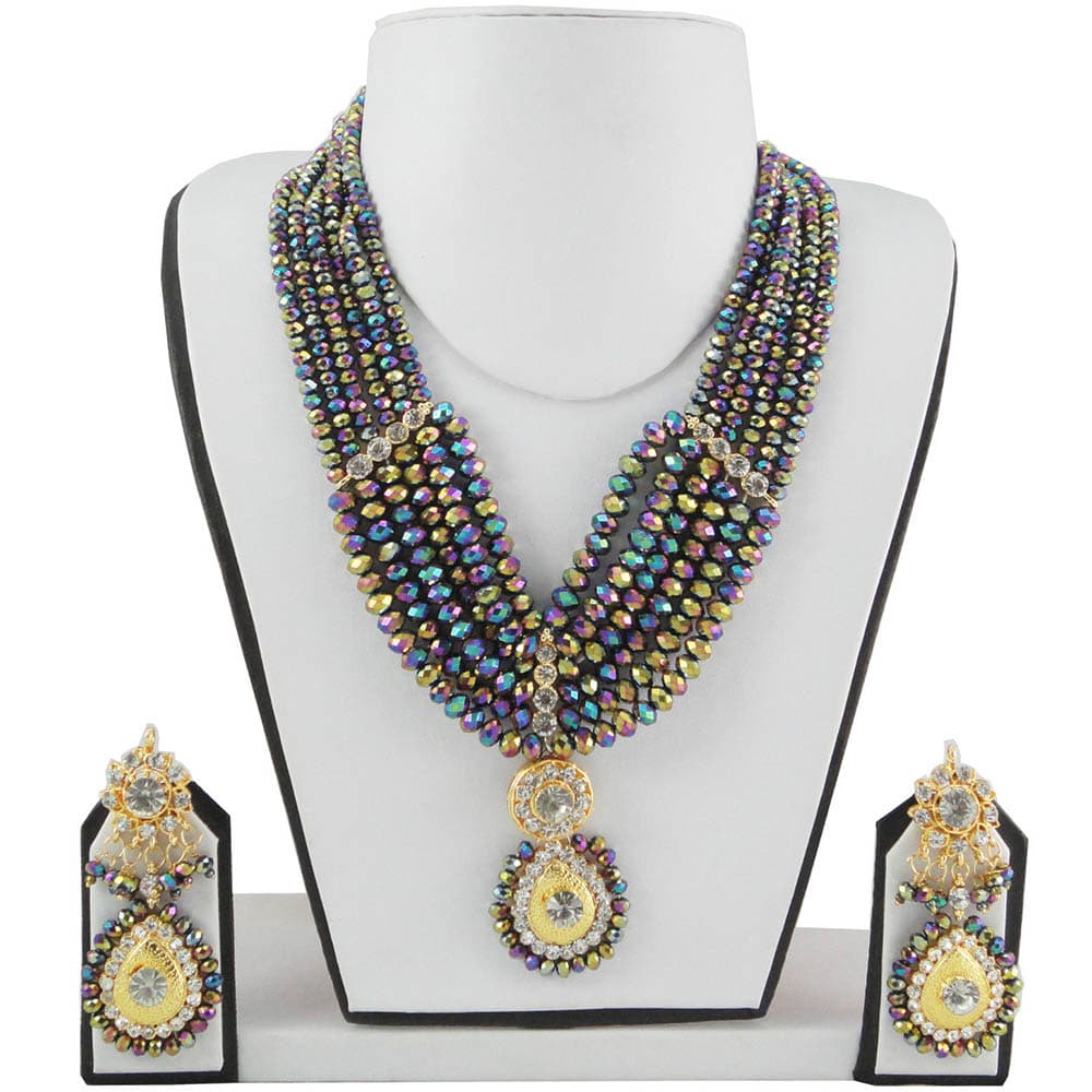 Colorful Rainbow Beads Necklace