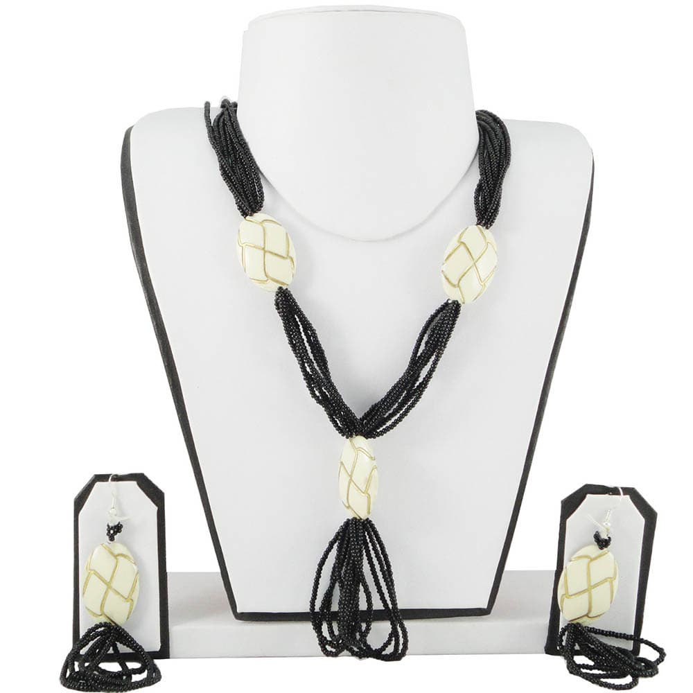 Black Jeko Moti Set
