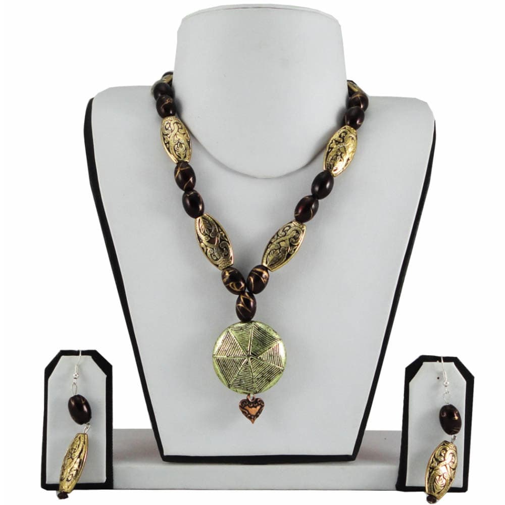 Designer Antique Beads Necklace