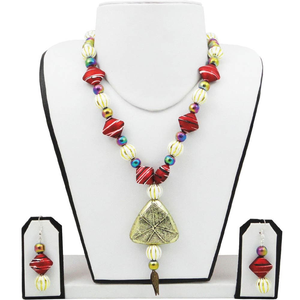 Designer Beads Antique Necklace