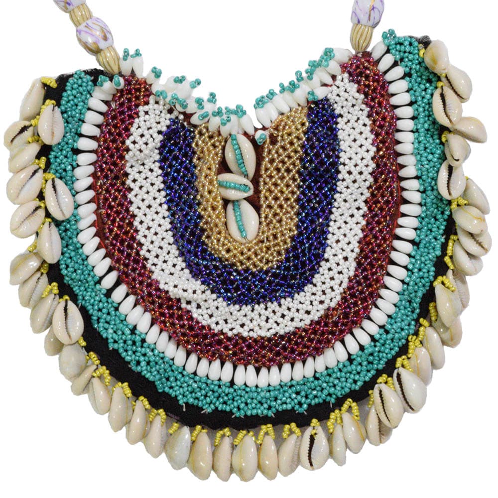 Seashell Jeko Moti Necklace for Chaniya Choli