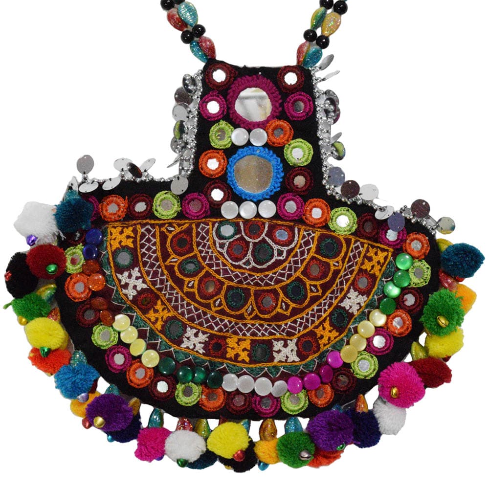 Kutchi Bharat Necklace For Chaniya Choli