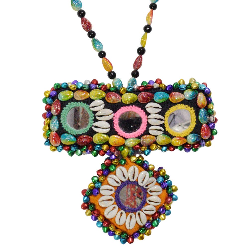 Handmade Seashell Designer Necklace for Navratri