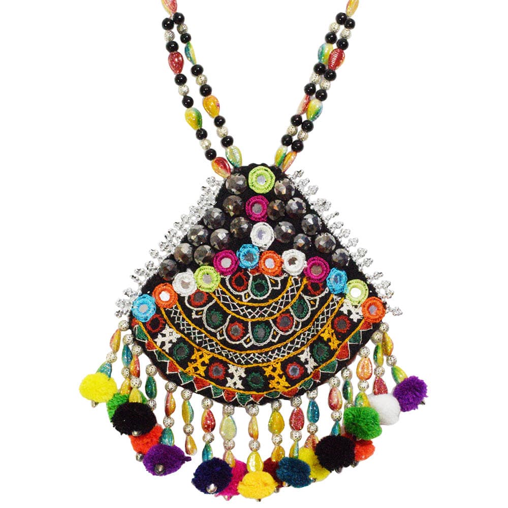 Kutchi Bharat Necklace For Chaniya Choli