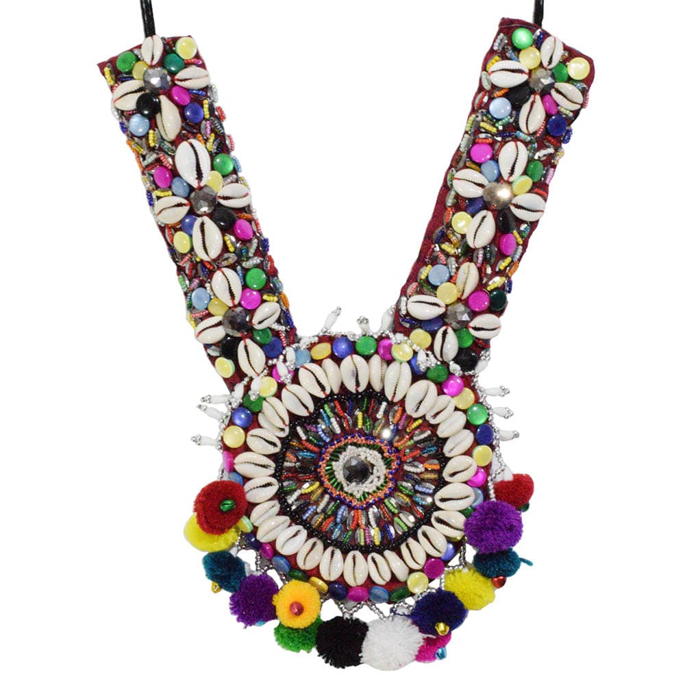 Seashell Necklace for Chaniya Choli