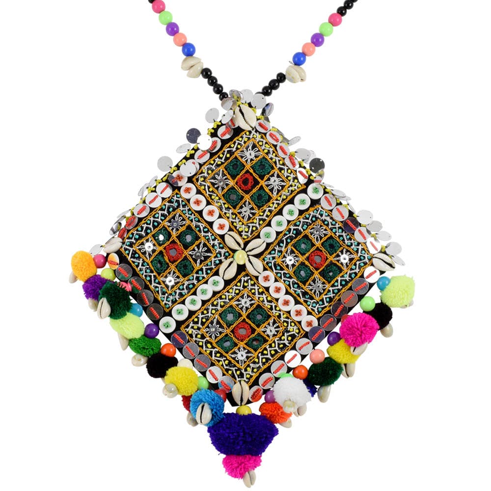 Kutchi Bharat Necklace For Chaniya Choli