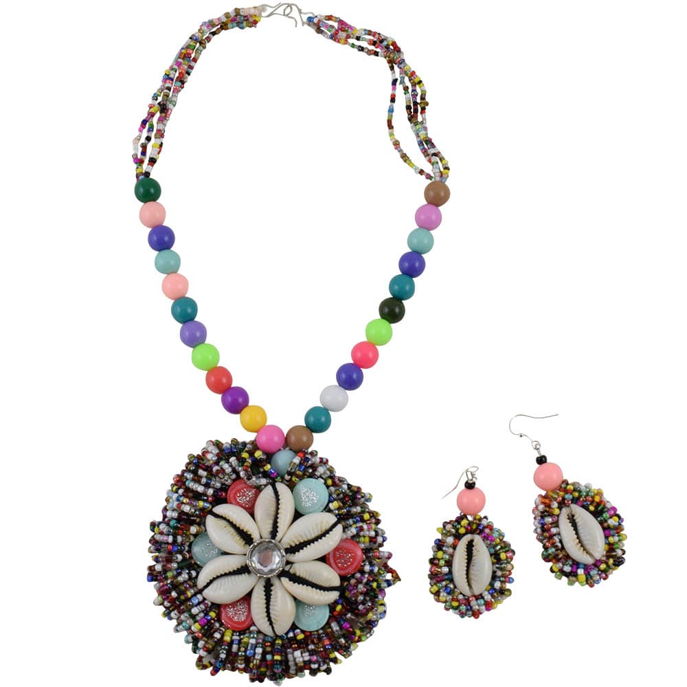 Jeko Moti Handmade Necklace for Chaniya Choli