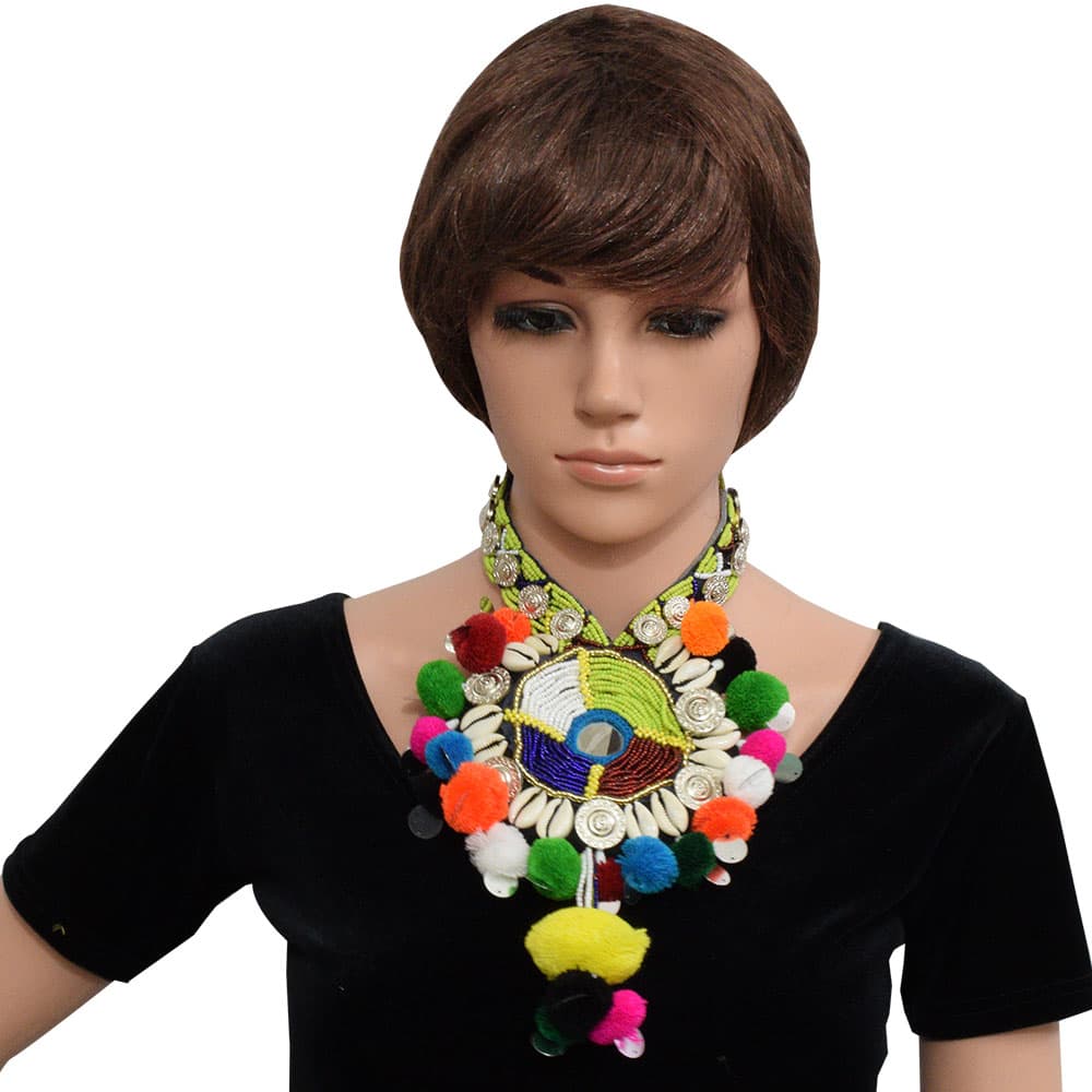 Sea Shell Necklace for Chaniya Choli