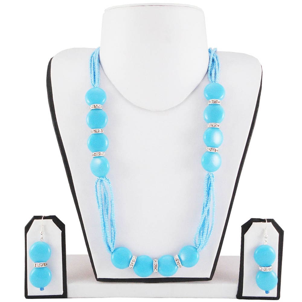 Sky Blue Jeko Moti Set
