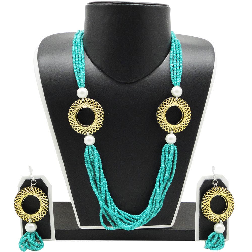 Turquoise Beads Necklace