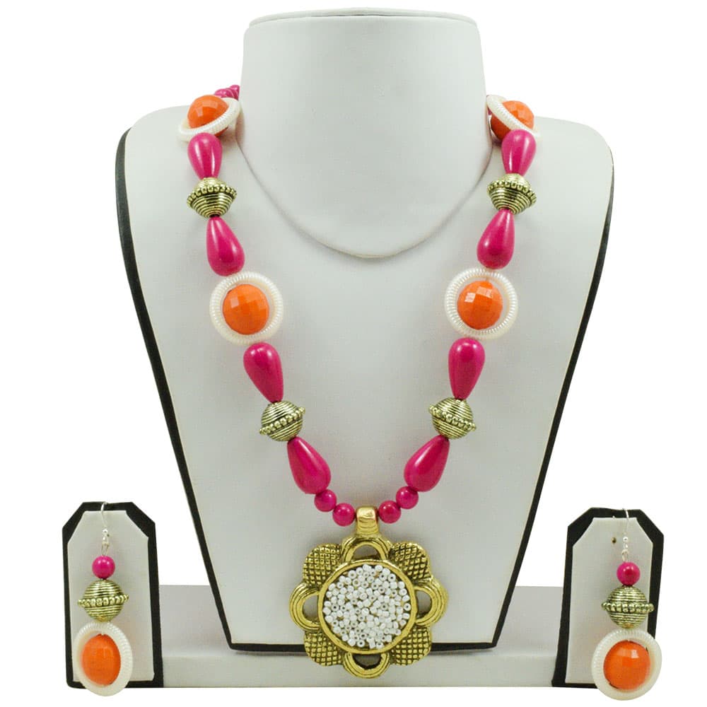 Antique Beads Designer Necklace