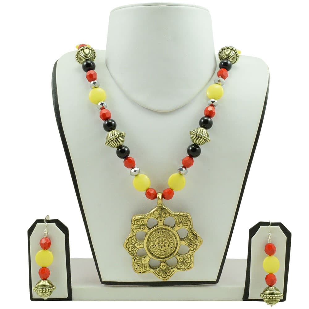 Designer Beads Antique Necklace