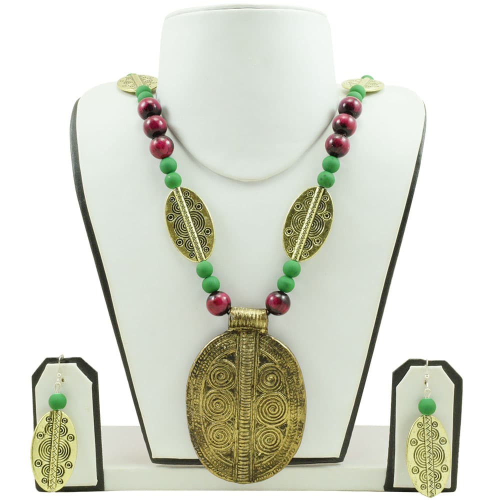 Designer Beads Antique Necklace