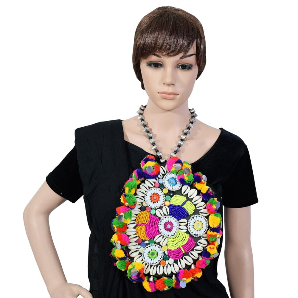 Handmade Sea shell Designer Necklace for Navratri
