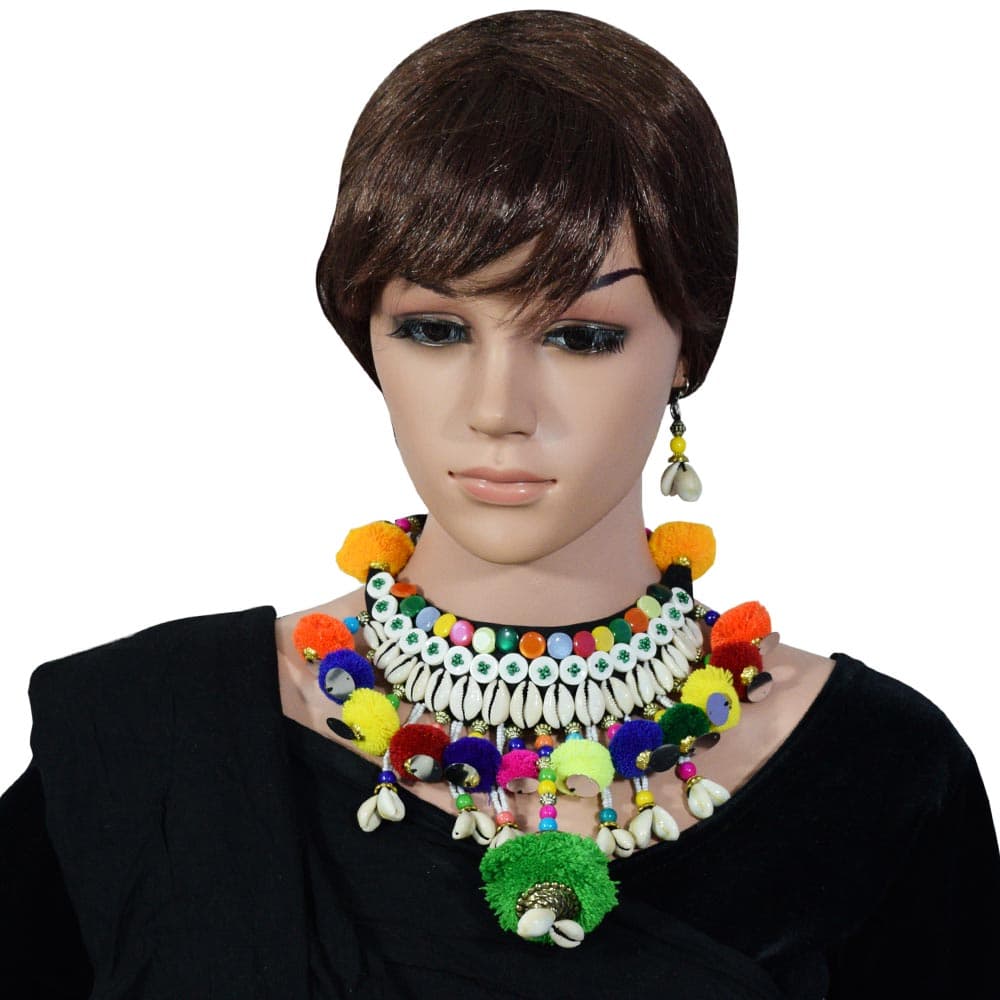 Sea Shell Necklace for Chaniya Choli