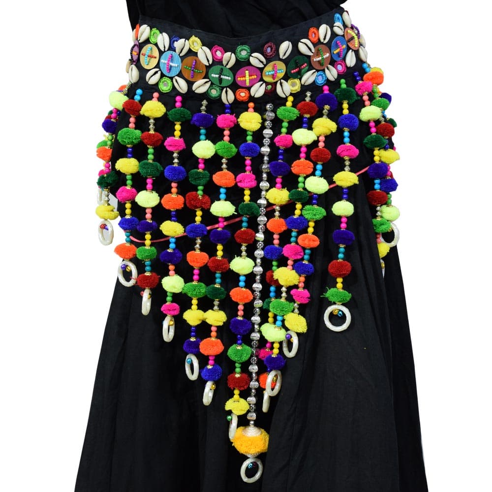 Pom Pom Balls Designer Waist belt for Navratri