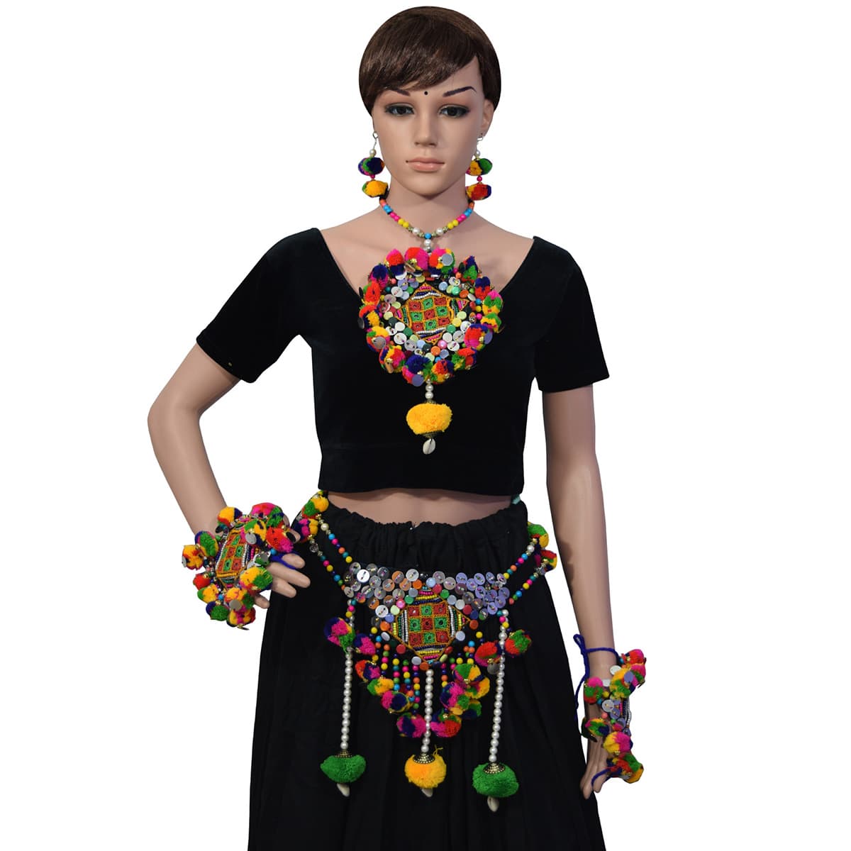 Traditional Kutchhi Bharat Full Set for Chaniya Choli