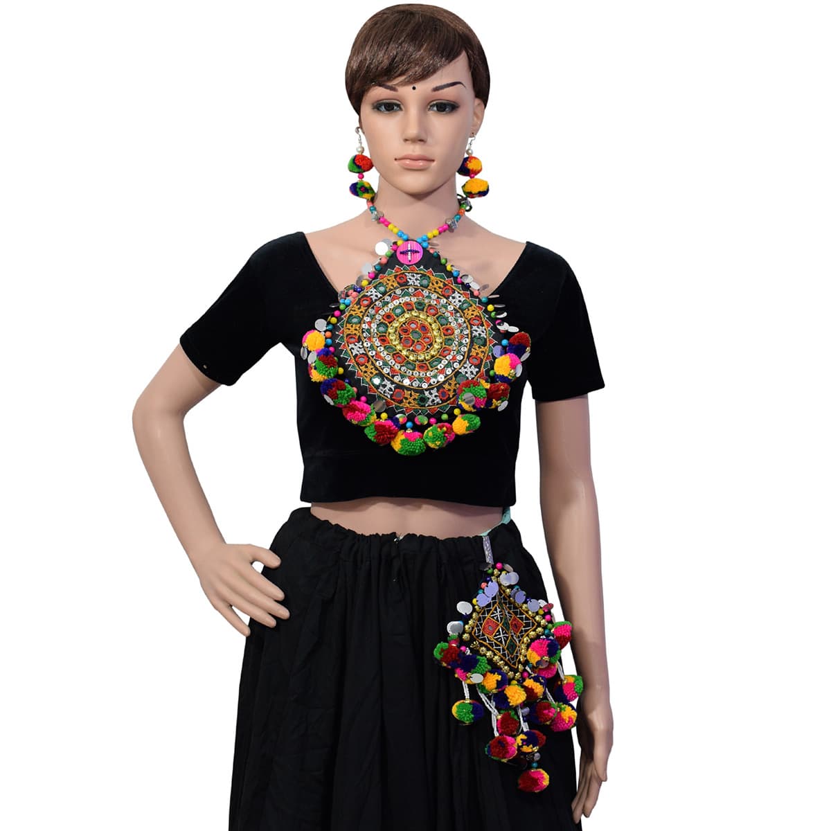 Traditional Kutchhi Bharat Full Set for Chaniya Choli