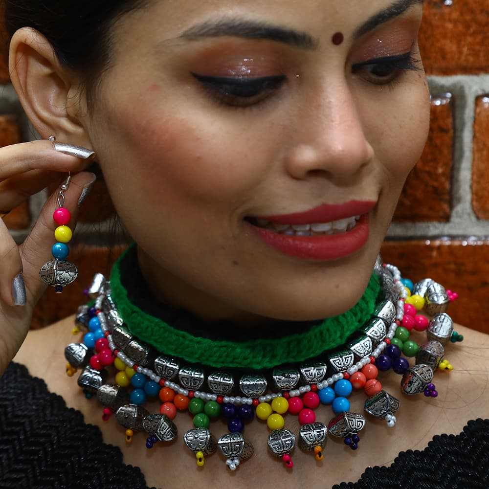 Designer Necklace for Chaniya Choli