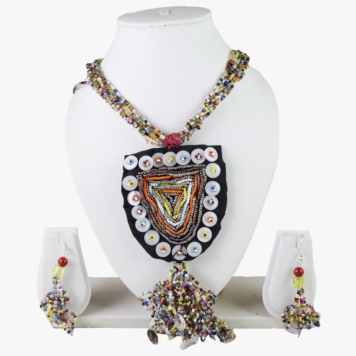 Designer Jeko Moti Necklace for Chaniya Choli