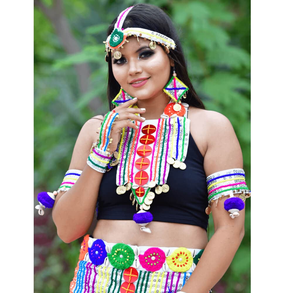 Designer Navratri Jewellery for Chaniya Choli