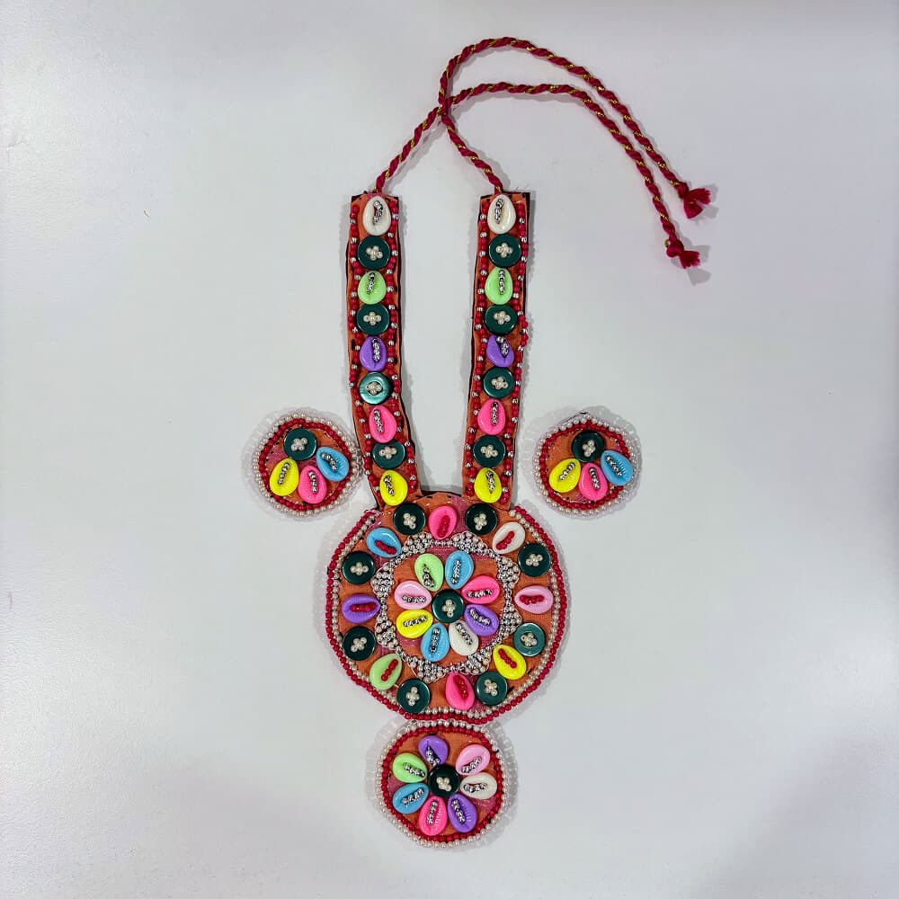 Designer Beaded Necklace for Garba