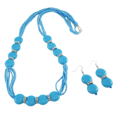 Sky Blue Jeko Moti Set