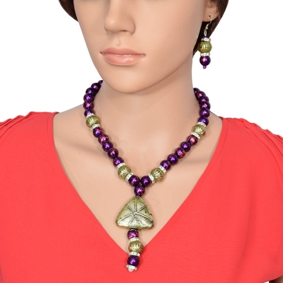 Antique Beads Necklace