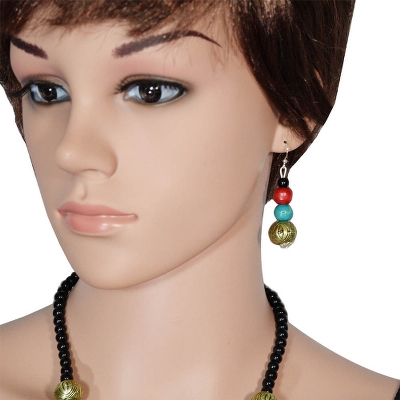 Wooden Beads Antique Necklace