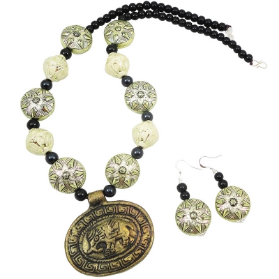 Antique Beads Necklace