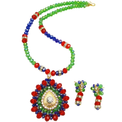Colorful Crystal Beads Necklace