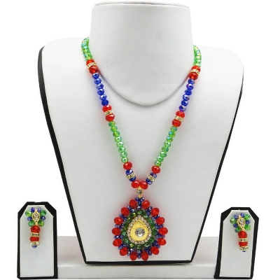 Colorful Crystal Beads Necklace