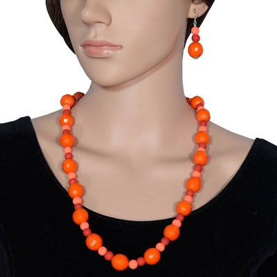 Carrot Beads Necklace