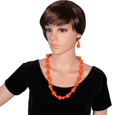 Carrot Beads Necklace