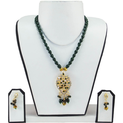 Green Beads Necklace
