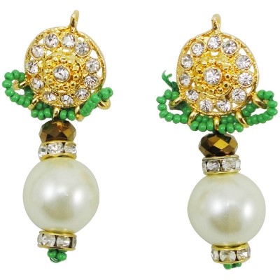 Green Jeko Moti Traditional Necklace