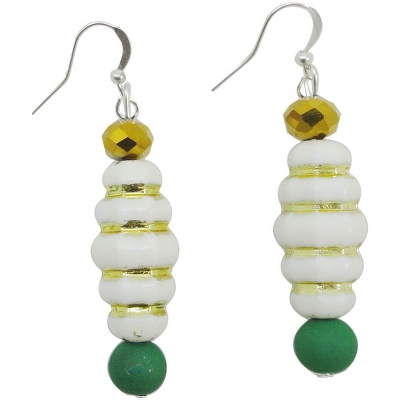 Green Beads Designer Necklace