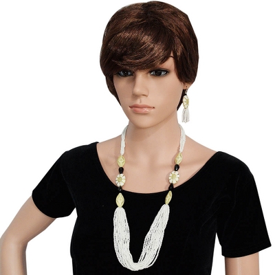 White Jeko moti Necklace with Designer Beads