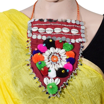 Woolen Neck Piece For Chaniya Choli