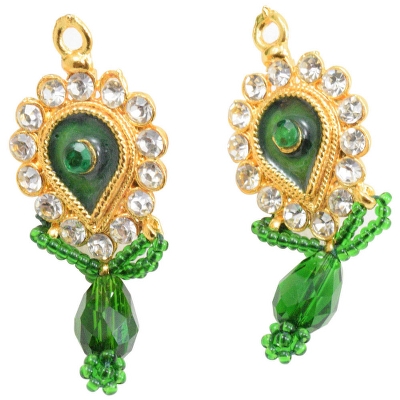 Green Jeko Moti Choker Necklace