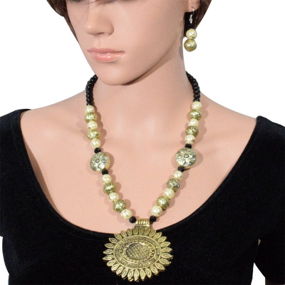 Designer Beads Antique Necklace