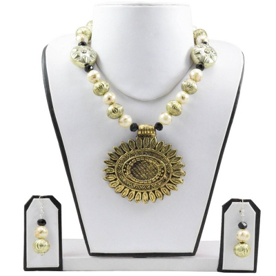 Designer Beads Antique Necklace