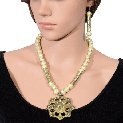 Trendy Designer Beads Antique Necklace