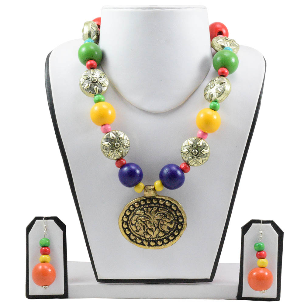 Designer Beads Antique Necklace