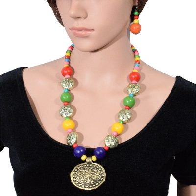 Designer Beads Antique Necklace