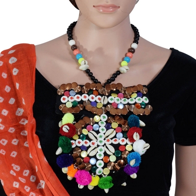 Designer Handmade Necklace for Navratri