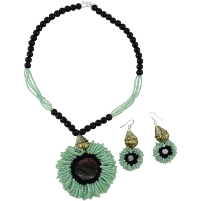 Jeko Moti Handmade Necklace for Chaniya Choli