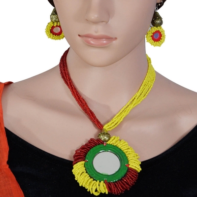 Jeko Moti Trendy Necklace for Navratri
